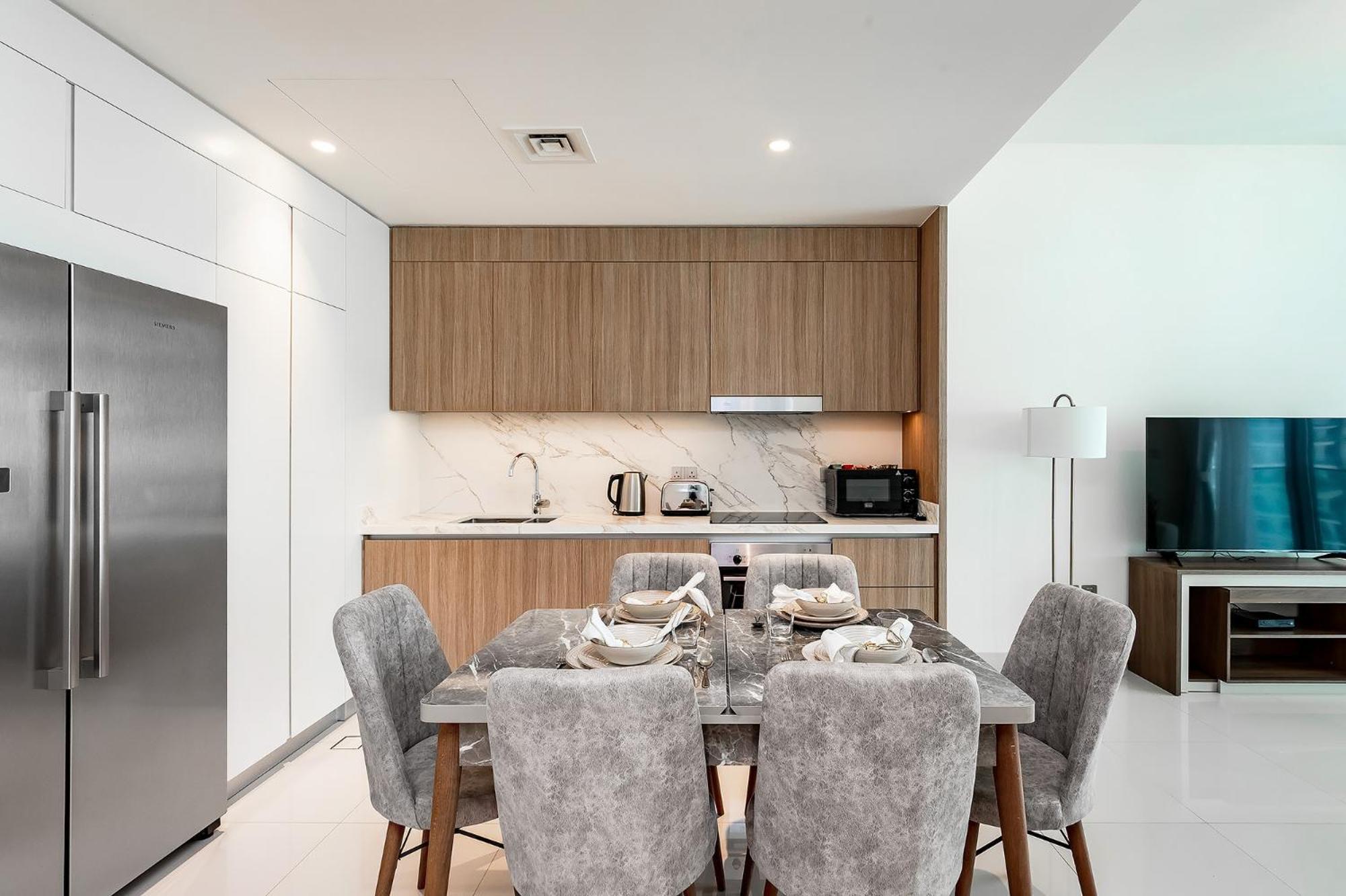 Luxury 2br By Amber At Vista Tower 1, Emaar Beachfront Appartement